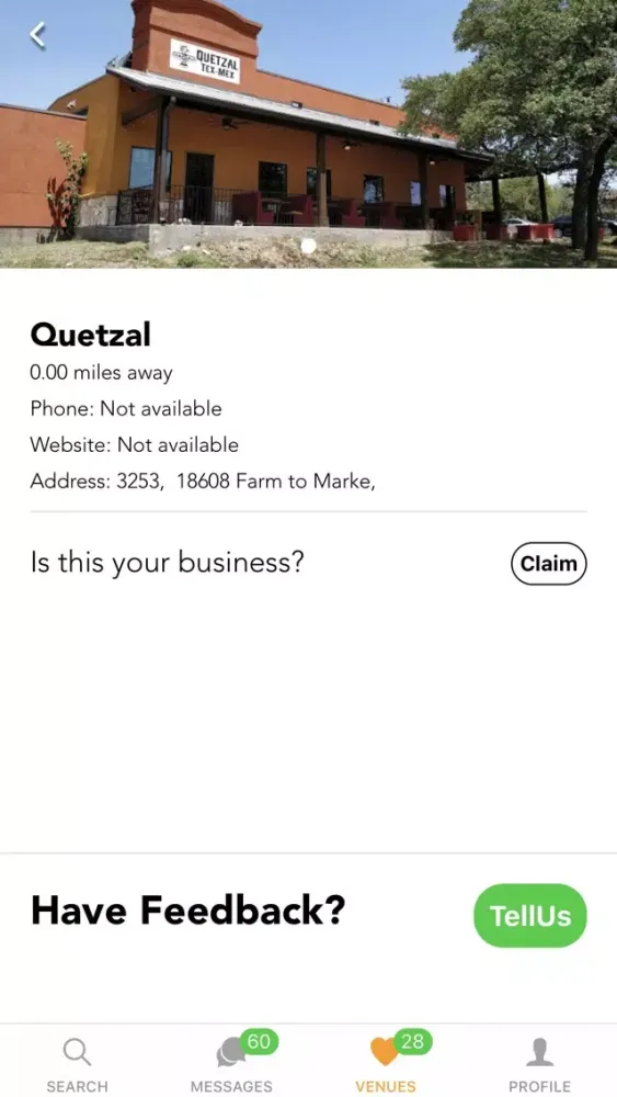 Captures d'écran de TellUs - The Feedback App