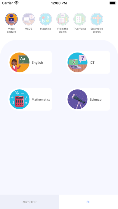 Ảnh chụp màn hình của My Step School