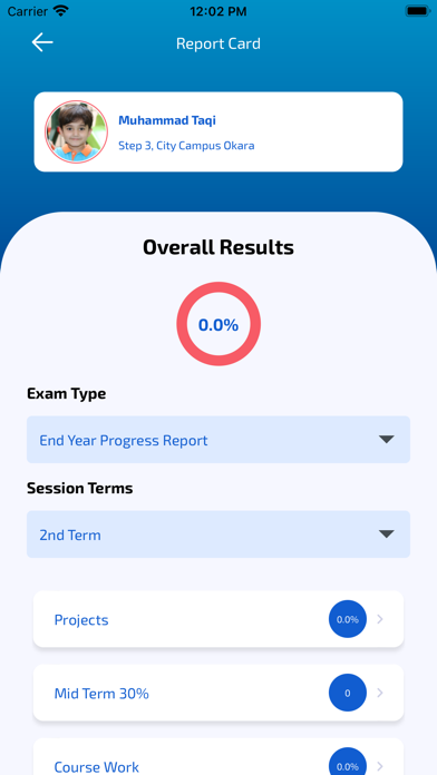 Ảnh chụp màn hình của My Step School
