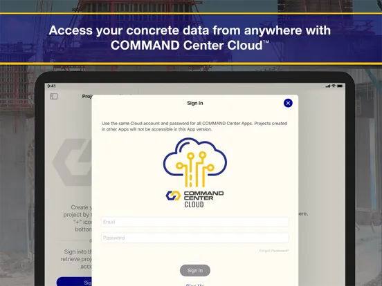 COMMAND Center™ Concrete 4 iPad  Ekran Görüntüleri