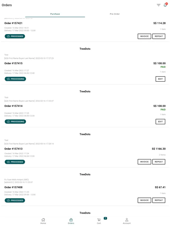 Скриншоты TreeDots for Merchants iPad 