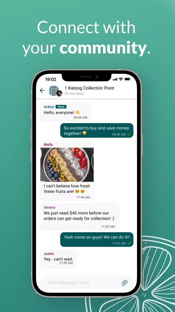 Ảnh chụp màn hình của TreeDots Group Buy