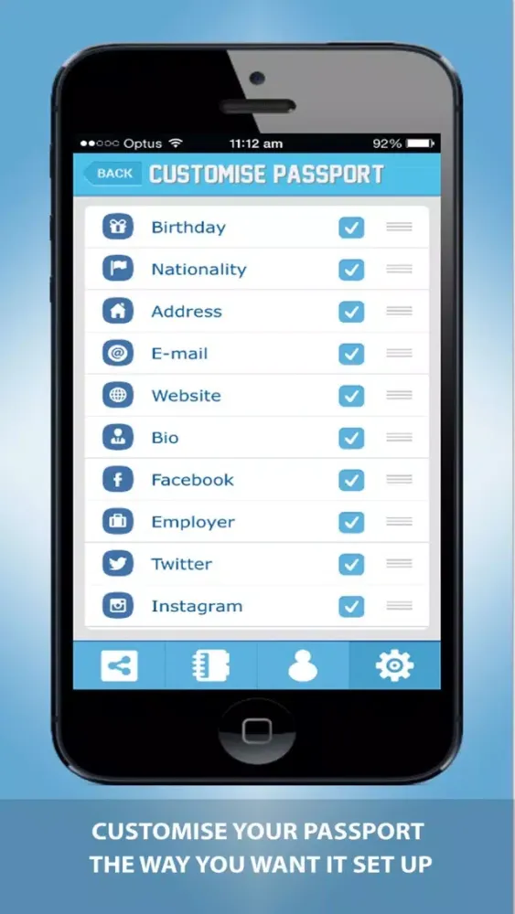 Social Network Passport স্ক্রিনশট