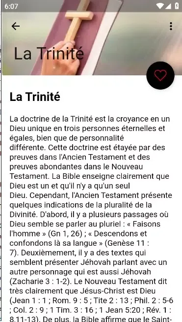 Que dit la Bible sur Trinité Screenshots