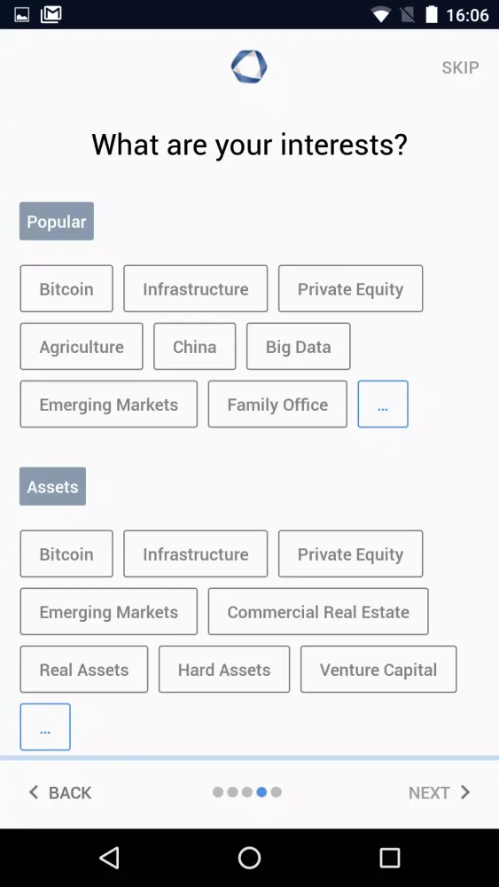 Screenshot di Trusted Insight