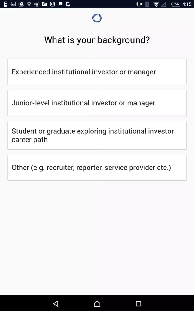 Screenshot di Trusted Insight