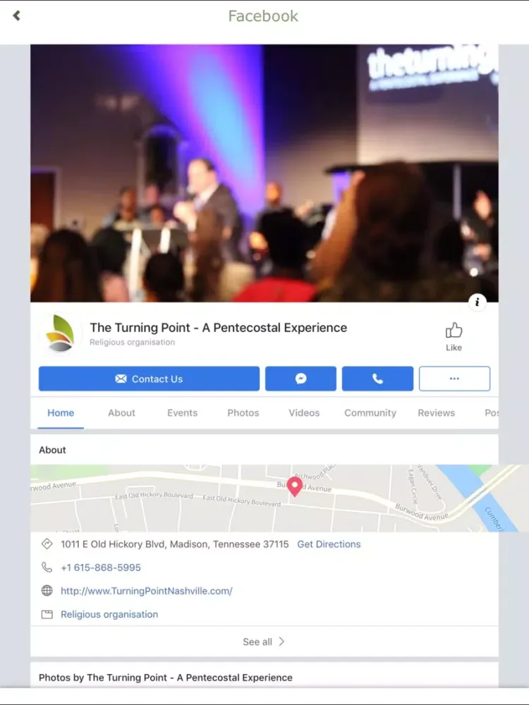 Captures d'écran de The Turning Point Church iPad 