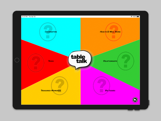Table Talk for Fourth Agers iPad  Ekran Görüntüleri