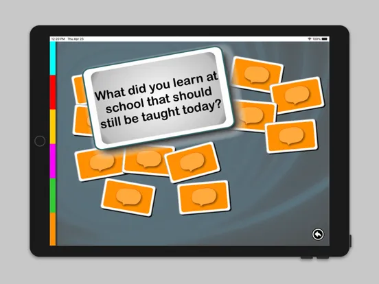 ภาพหน้าจอของ Table Talk for Fourth Agers iPad 
