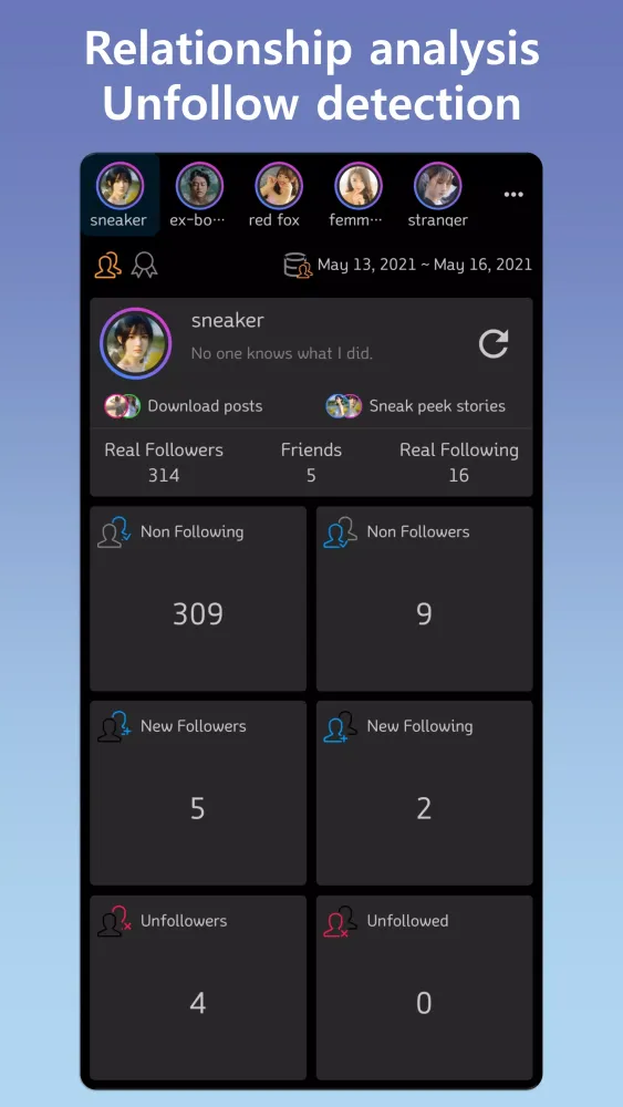 The Unfollowers 2应用截图