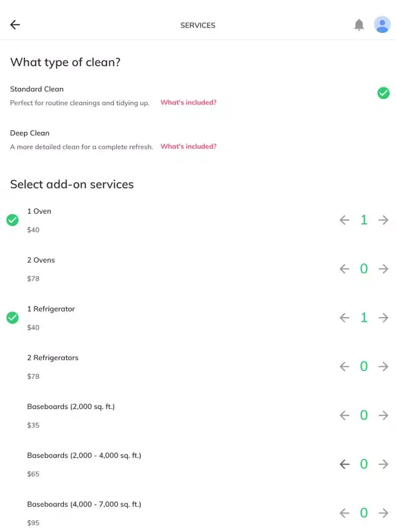 Скриншоты SnapApp Clean iPad 