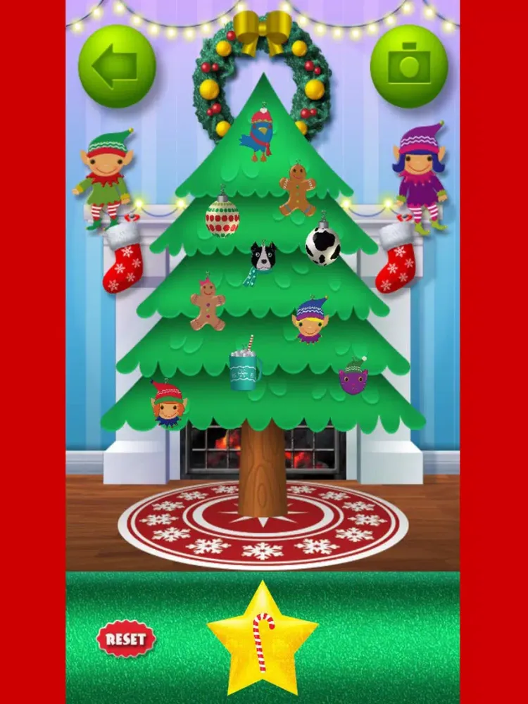 ภาพหน้าจอของ Surprise Egg Countdowns Countdown to Christmas II iPad 