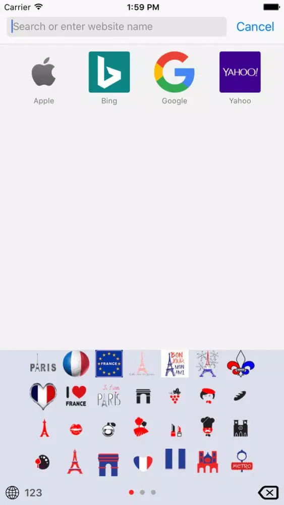 France Emoji Keys应用截图