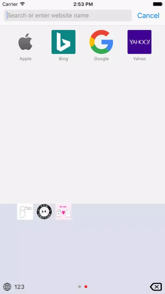 Ghost Emoji Keys應用截圖