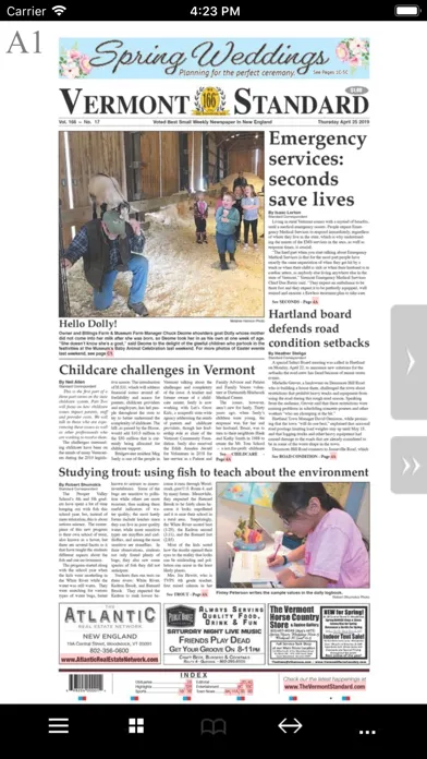 Vermont Standard eEdition Screenshots