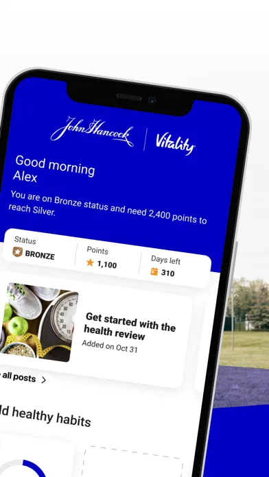 John Hancock Vitality 스크린샷