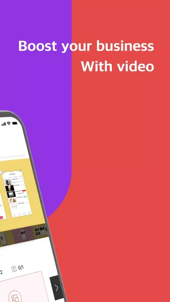 Ảnh chụp màn hình của VPLATE - Video Ads Maker