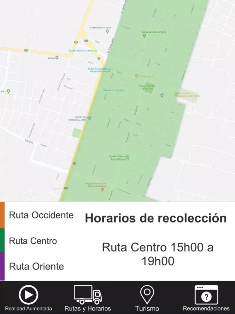 Cayambe Limpio iPad  Screenshots