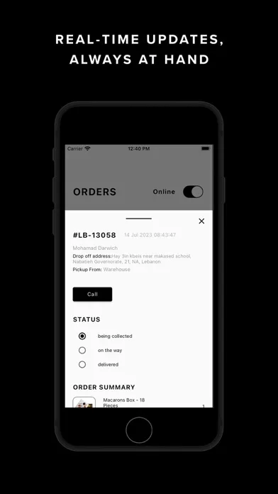 Скриншоты TWA Driver's app