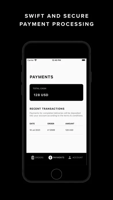 Скриншоты TWA Driver's app