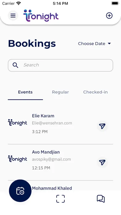 Ảnh chụp màn hình của Tonight Door App