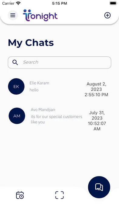 Ảnh chụp màn hình của Tonight Door App