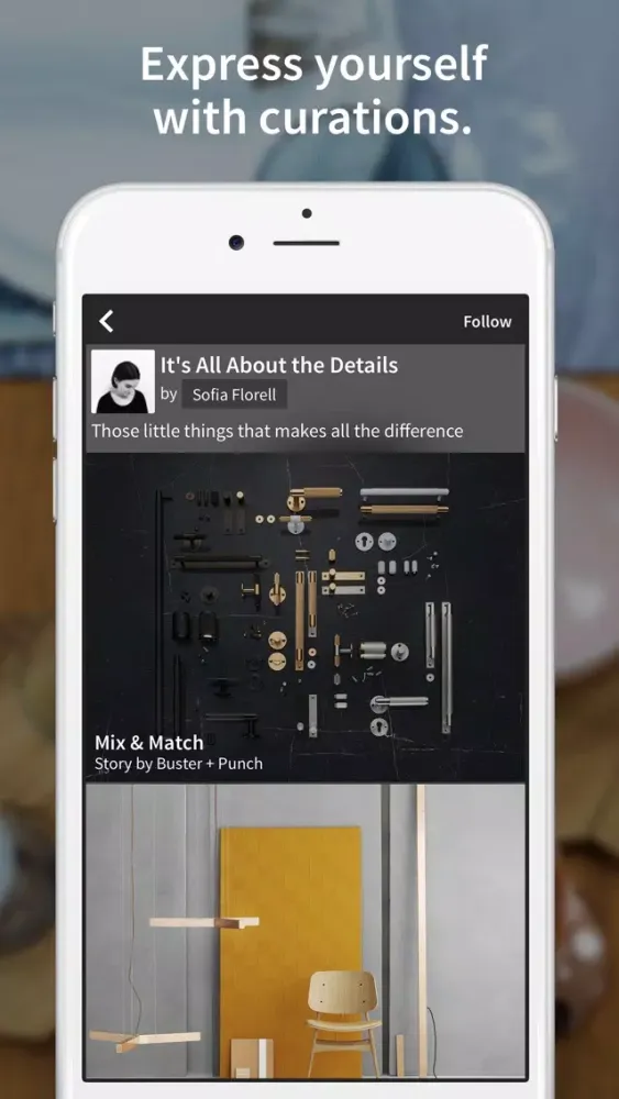 In The Window™ - The social experience of design stories and collections.應用截圖