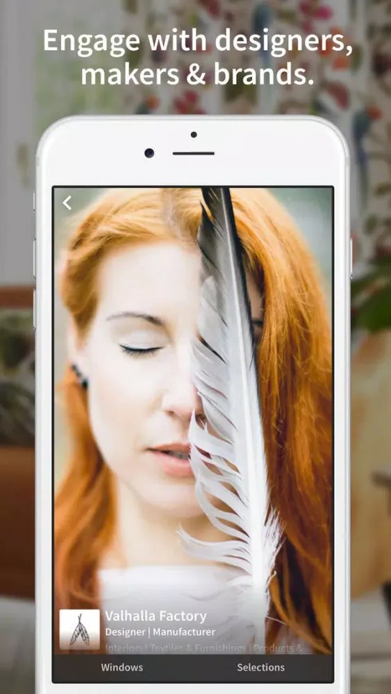 In The Window™ - The social experience of design stories and collections.應用截圖