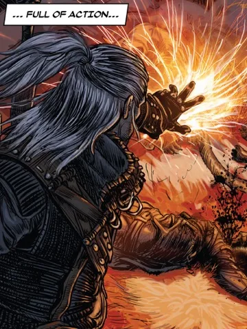 The Witcher 2 Interactive Comic Book iPad  سکرین شاٹس