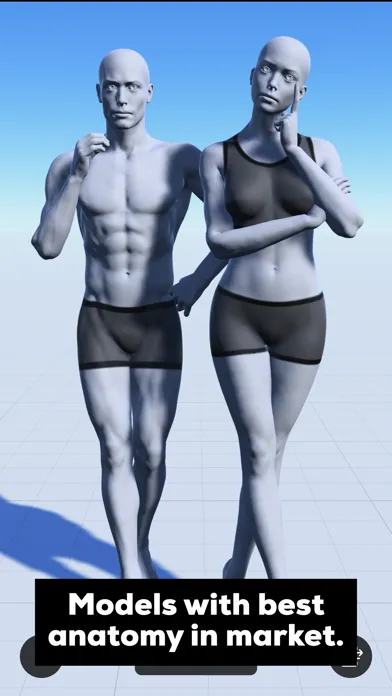 Magic Poser - Art Pose Tool Screenshots