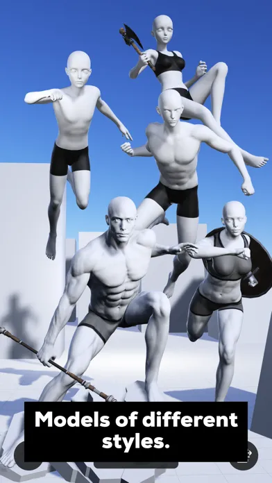 Magic Poser - Art Pose Tool Screenshots