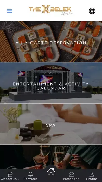 Ảnh chụp màn hình của The X Belek