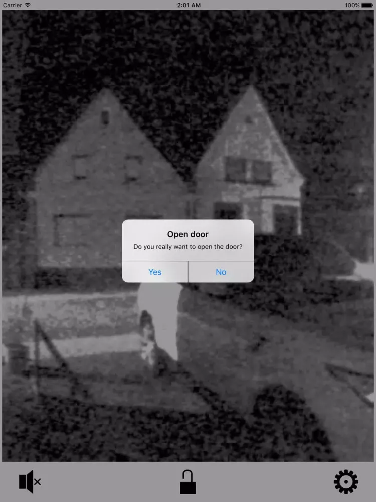 Capturas de pantalla de Doorstation (for Mobotix T25) iPad 