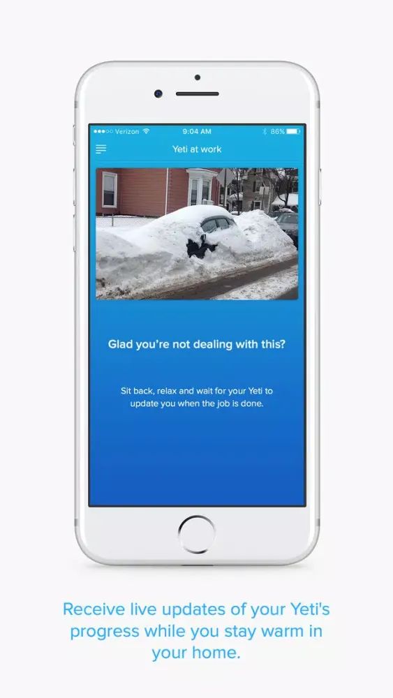 Yeti: Snow Shoveling On-Demand स्क्रीनशॉट