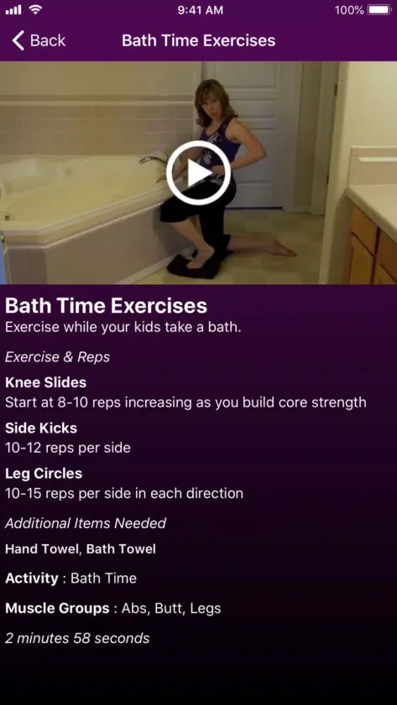 Super Mom Workout স্ক্রিনশট