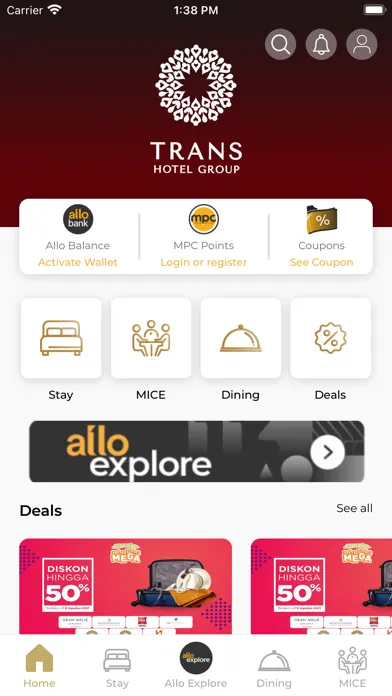 Trans Hotel Group Ekran Görüntüleri