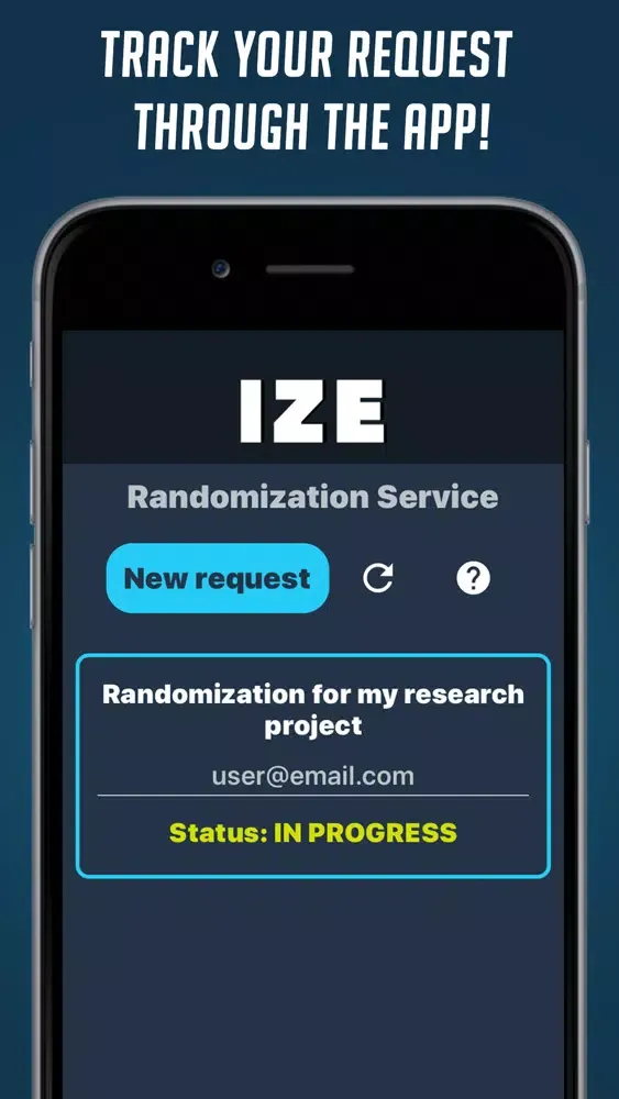 ภาพหน้าจอของ RandomIZE: Randomization Tool