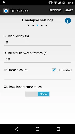 Timelapse - Sony Camera Screenshots