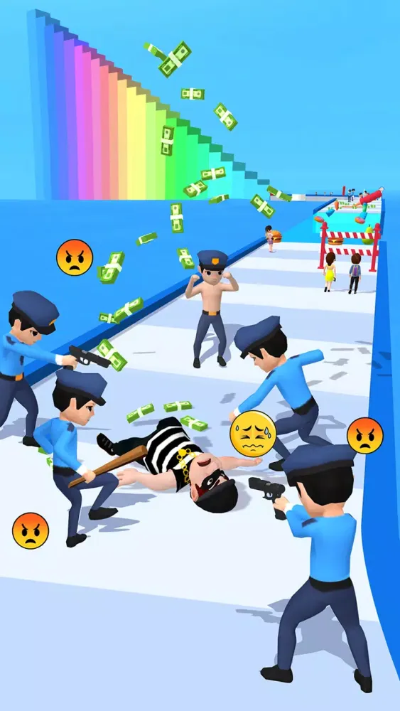 Thief and Run 3D Screenshots
