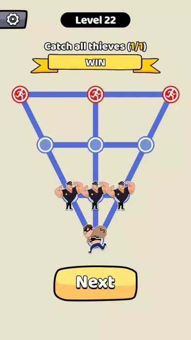 Catch The Thief: Tricky Puzzle স্ক্রিনশট