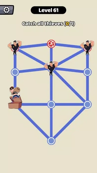 Catch The Thief: Tricky Puzzle স্ক্রিনশট