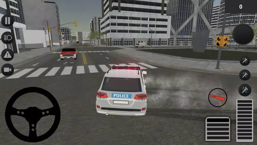 Captures d'écran de Chase Thief with Police Car