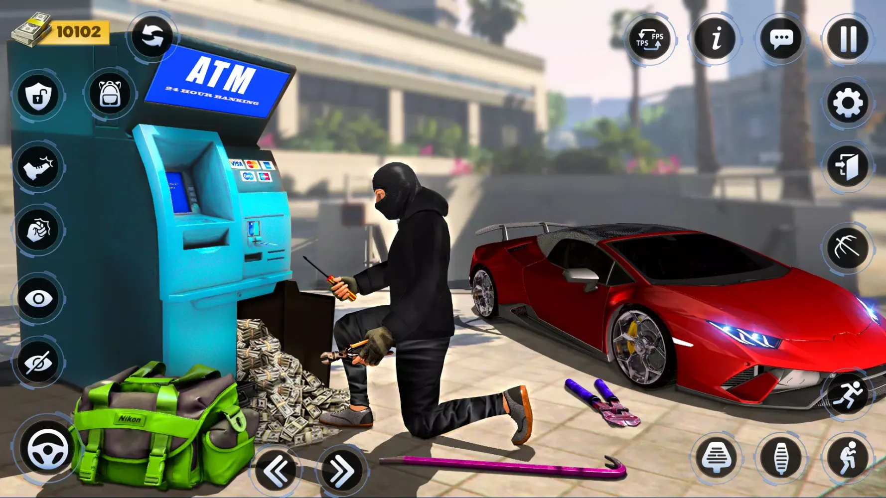 Vegas Robbery Crime City Game Screenshots