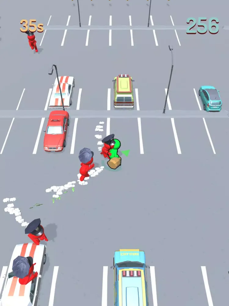 Скриншоты Thief vs Cops iPad 