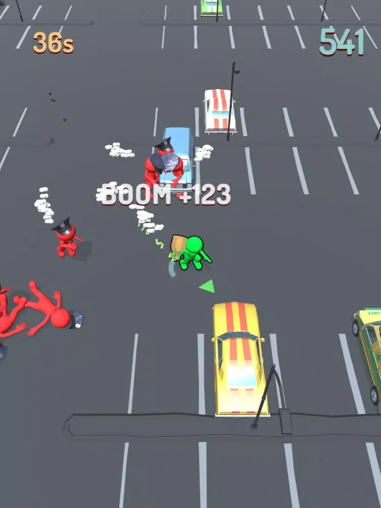 Скриншоты Thief vs Cops iPad 