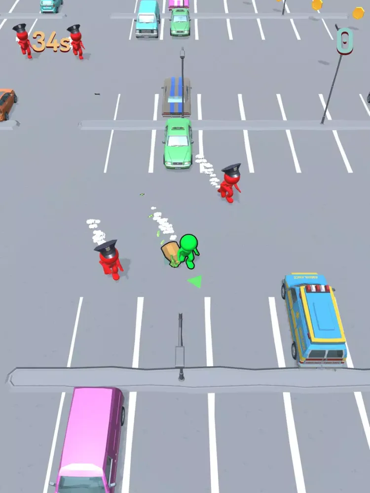 Скриншоты Thief vs Cops iPad 