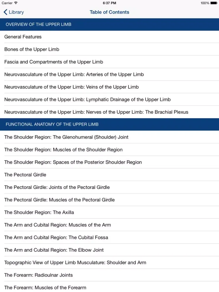 MyCourse Reader iPad  Screenshots