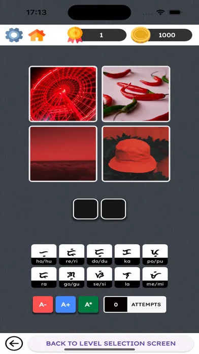 ภาพหน้าจอของ Four Pics Baybayin: Puzzle