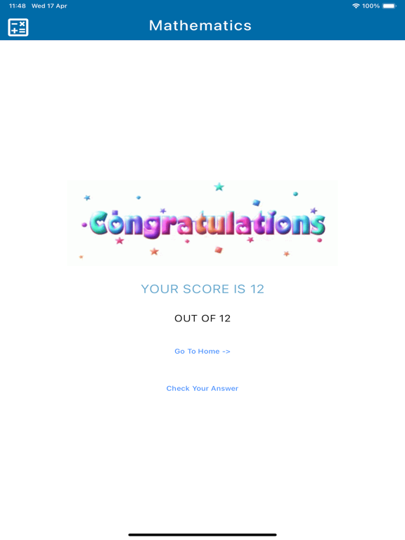 Math Master: Quiz & PDF iPad 应用截图