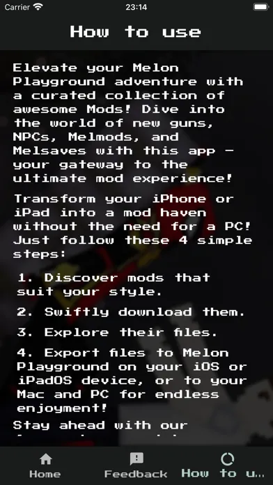 HD Melmods Sandbox Mod應用截圖